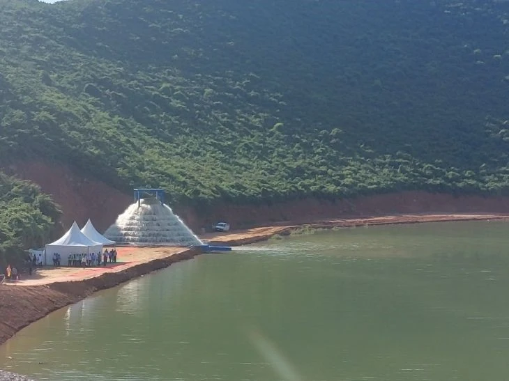 Water body and hillside conservation work