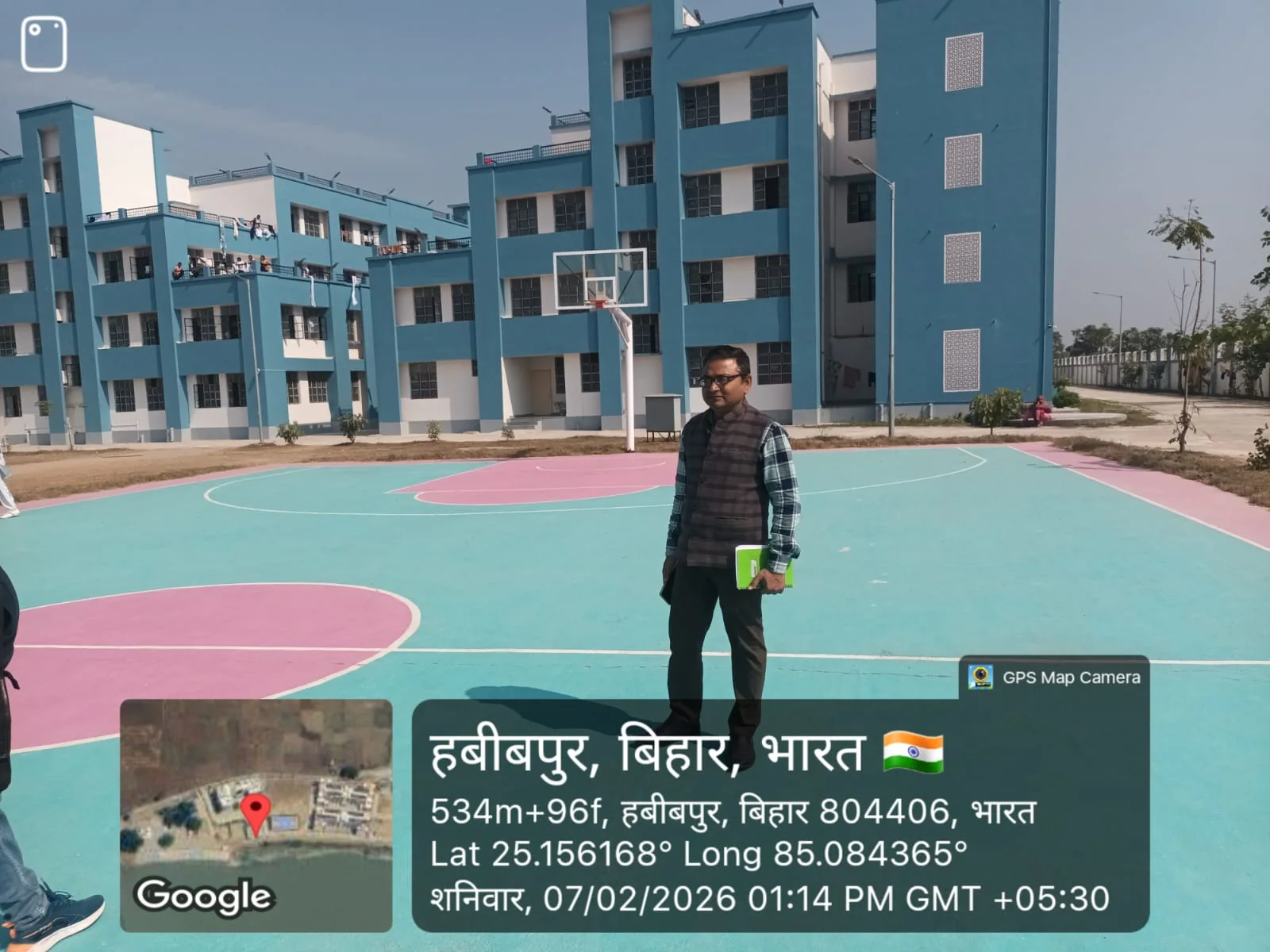 Basketball court developed as a community asset